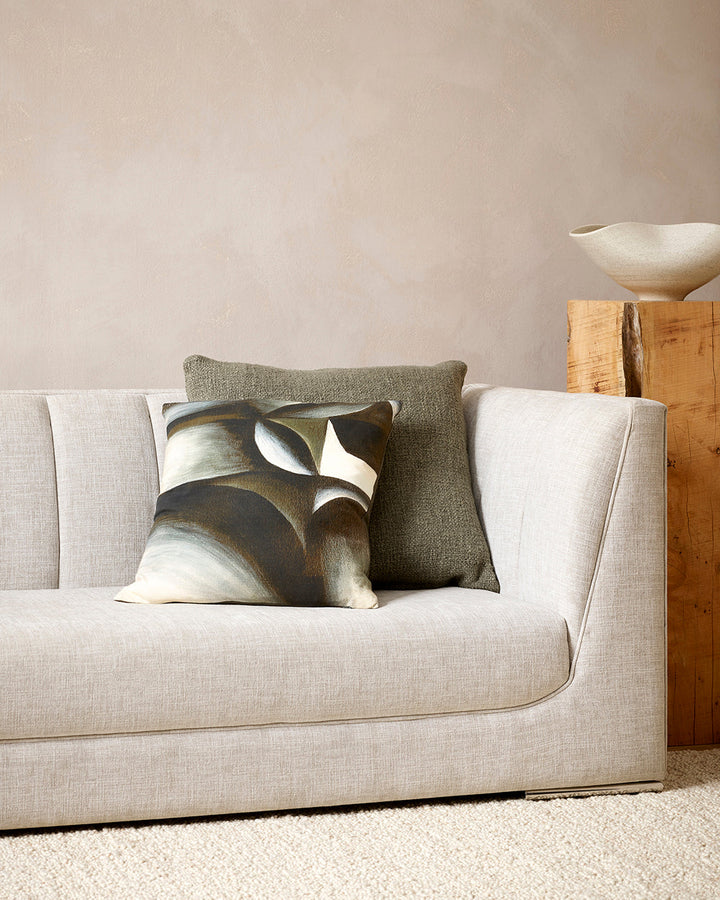 Cyprian Euro Cushion Create a calm, nurturing space with the exceptional texture of our Cyprian cushion. The generous 60x60cm size is perfect for creating cosy living and bedroom spaces. Australian Stock Buy at beon.com.au