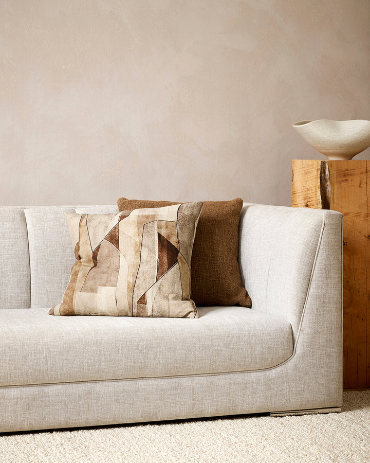 Cyprian Cushion Bring an inviting, artisan aesthetic to your interior with the exceptional texture of Cyprian. Australian Stock Buy at beon.com.au