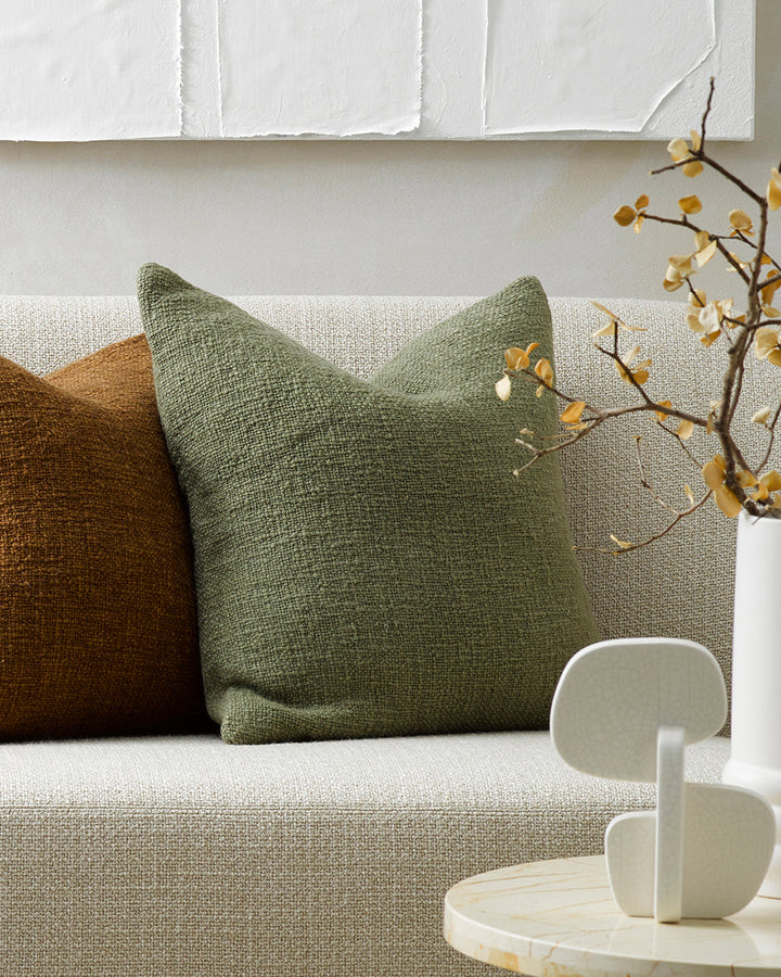 Cyprian Cushion Bring an inviting, artisan aesthetic to your interior with the exceptional texture of Cyprian. Australian Stock Buy at beon.com.au