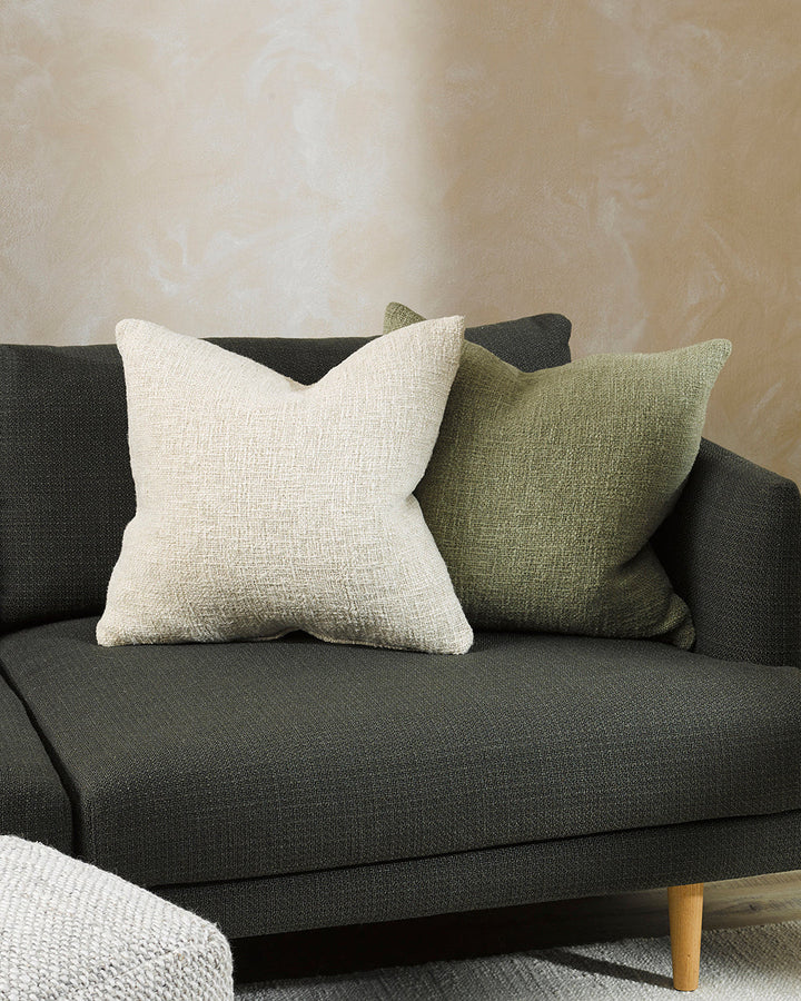 Cyprian Cushion Bring an inviting, artisan aesthetic to your interior with the exceptional texture of Cyprian. Australian Stock Buy at beon.com.au