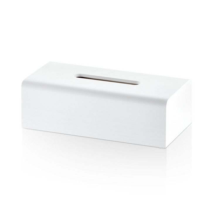 Home DECOR WALTHER STONE KB Tissue Box- White Matt