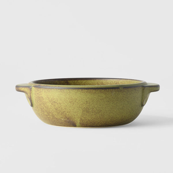 Donabe Oven Pot 15cm / Green Glaze