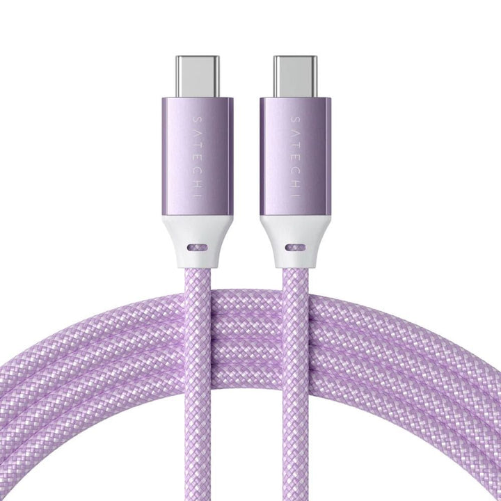 Satechi USB-C to USB-C 100W Charging Cable - 2m The Satechi USB-C to USB-C Charging Cable is your high-speed charging solution for Type-C devices. Featuring reversible USB-C connectors on each side, the cable fully supports Power Delivery and data transfe