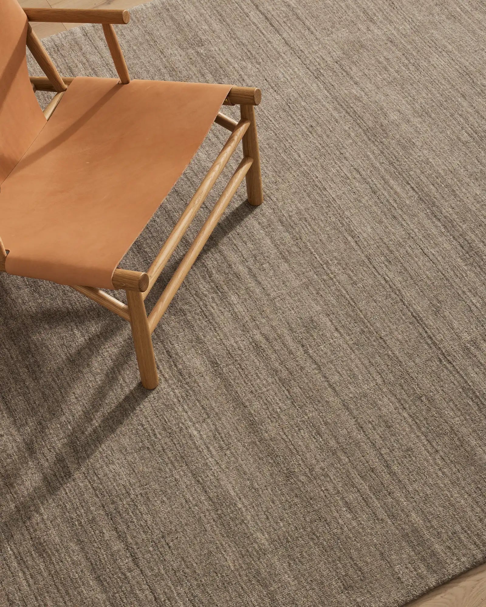 Gippsland Stone Rug - Hand-Woven Wool Blend – BEON