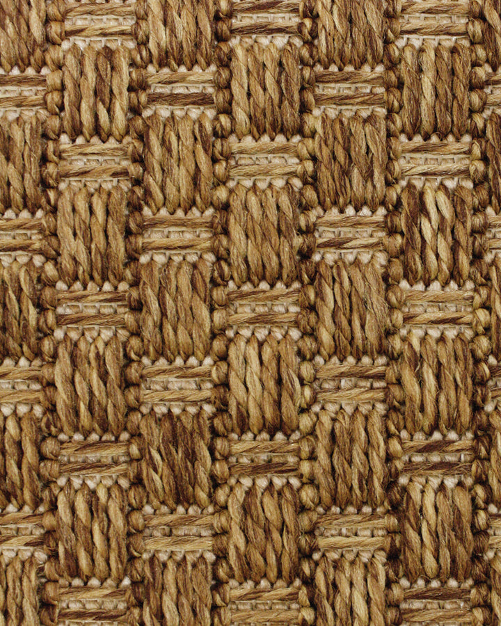 Flax Floor Rug The attractive basket-weave texture and golden tone of the Flax rug provides a great base for entertaining areas. The simple, textural design makes this piece easy to pair with flooring, furniture, and soft furnishings. Suitable for use in