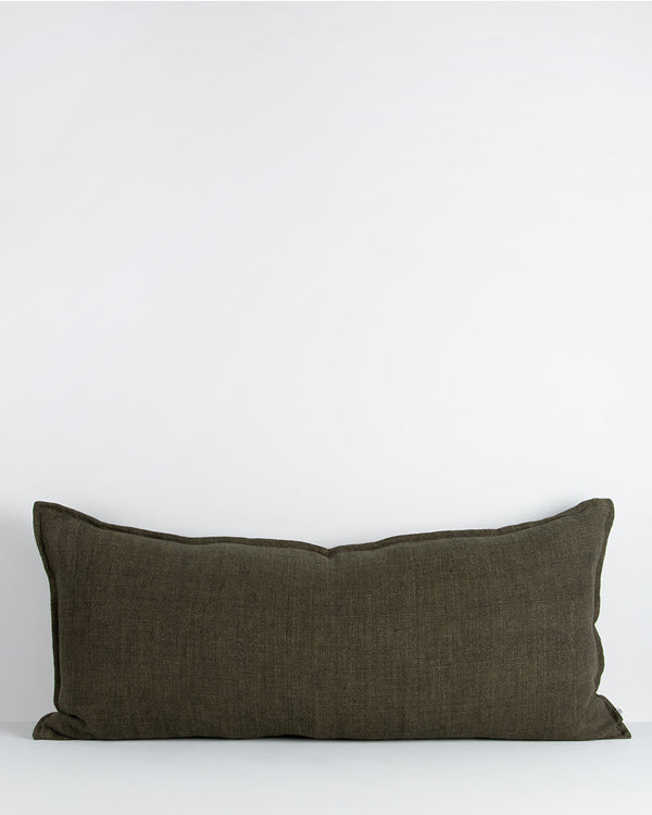 Flaxmill Winter Moss Long Cushion