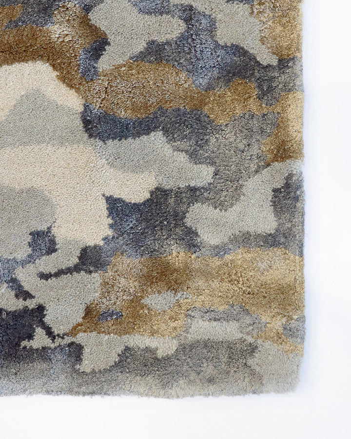 Fleur Floor Rug Embrace contemporary luxury with the bold beauty of our Fleur floor rug. Handtufted from a blend of wool and viscose, this piece creates a dramatic space with its rich colour, abstract pattern and soft underfoot texture. Emphasise featured