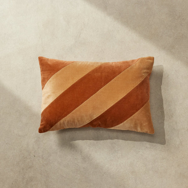 Frankie Cushion Apricot/Salmon - Few and Far - Cushions