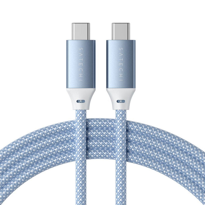 Satechi USB-C to USB-C 100W Charging Cable - 2m The Satechi USB-C to USB-C Charging Cable is your high-speed charging solution for Type-C devices. Featuring reversible USB-C connectors on each side, the cable fully supports Power Delivery and data transfe