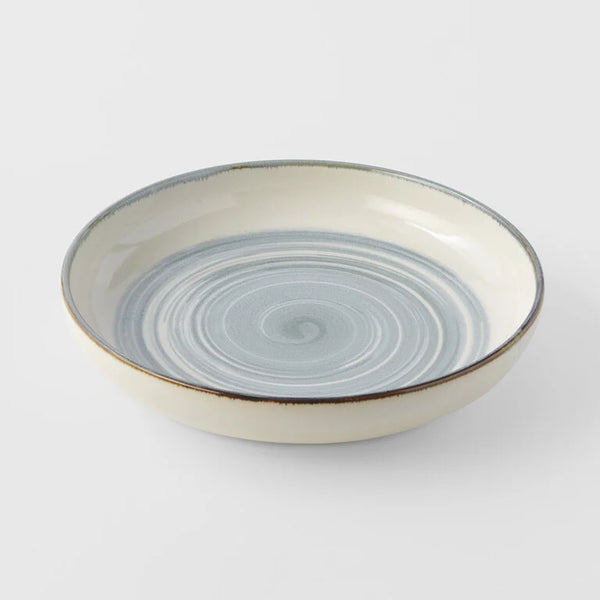 High Rim Plate 22cm / Glacier Glaze