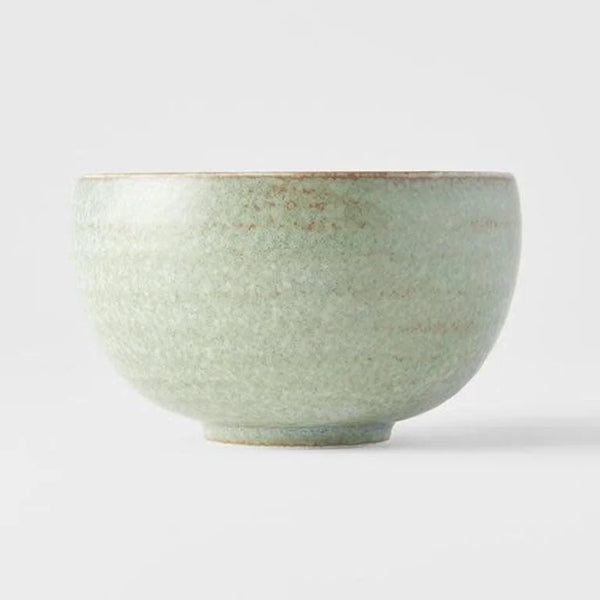 Medium Round Bowl 13cm / Green Fade Glaze