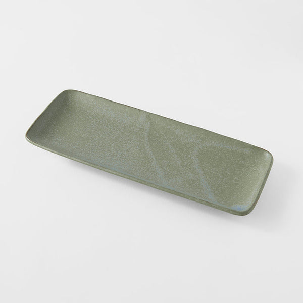 Sashimi Plate 29cm / Green Fade Glaze