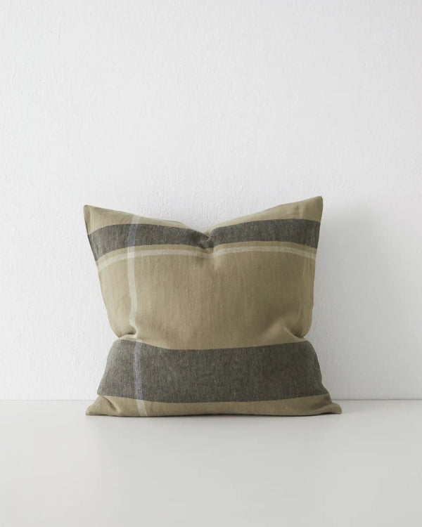 Dante Caper Aero finished and soft to touch, Dante is a superb linen addition that will add a pop of lineal interest with the flexibility to be a feature, or a timeless companion pattern.Made from luxurious European linen, Dante Caper is a soft green, tra