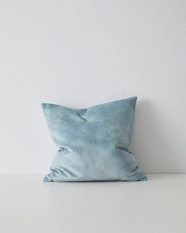 Ava Powder Cushion - Velvet-like Softness & Elegance Discover Ava Powder cushion in stunning sky blue. Plush texture and low maintenance, it’s a bestseller in our Weave range.