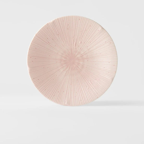 Side Plate 22cm / Tsubaki Ice Sakura Pink Glaze