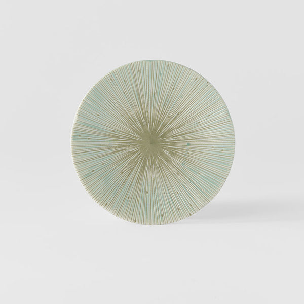 Tapas Plate 16.5cm / Tsubaki Ice Green Glaze