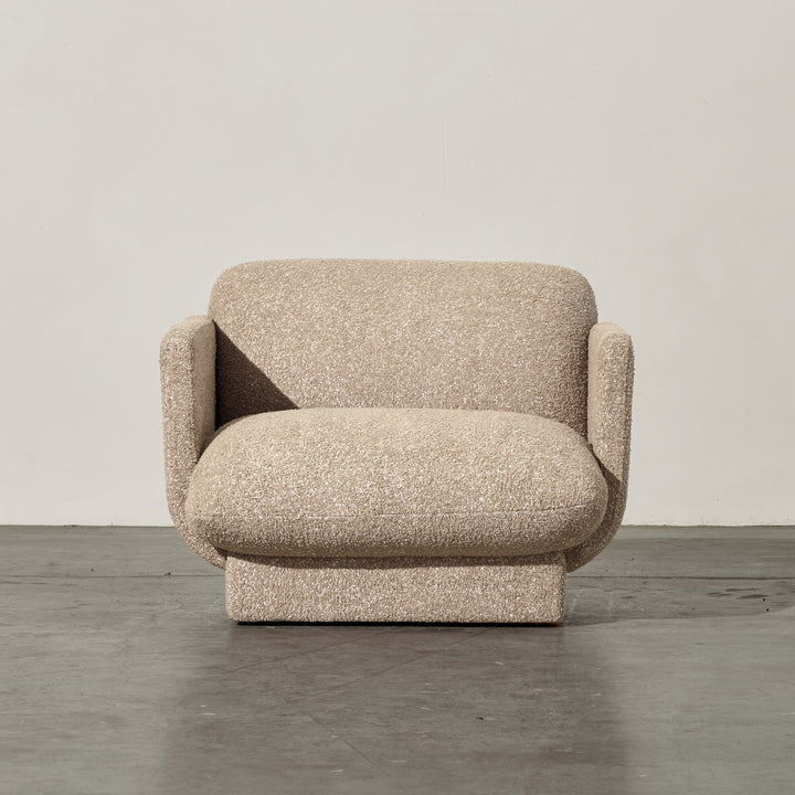 Bonnie Chair The Bonnie Chair is a luxurious and inviting armchair that combines comfort, style, and contemporary elegance. With its generous size, the Bonnie Chair offers ample space for relaxation. For enhanced comfort, the Bonnie Chair features a plush