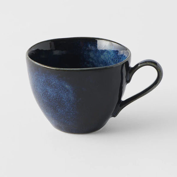 Coffee Cup 190ml / Indigo Blue Glaze