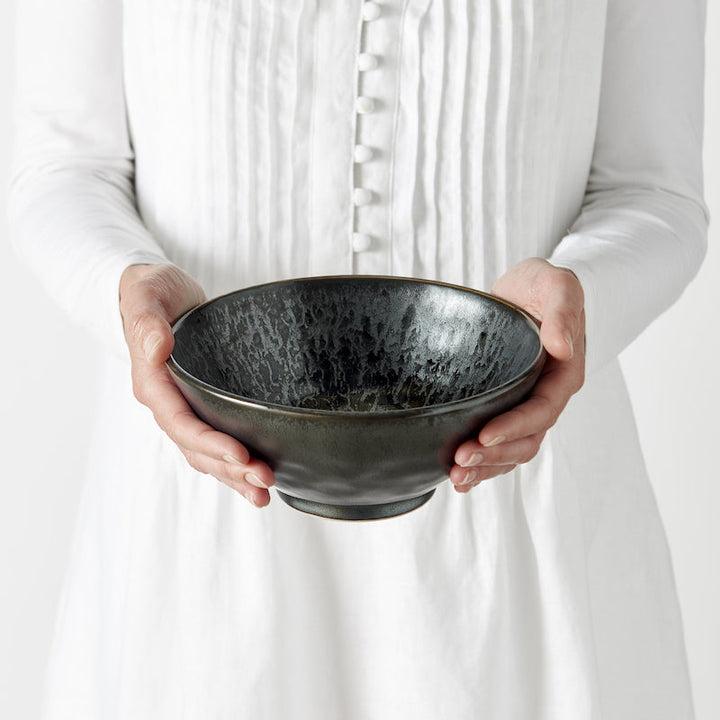 Dinner Plate 28.5 cm, Black Pearl Design