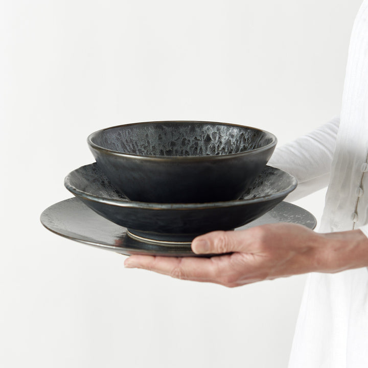 Pasta Bowl, 24 cm, 700 ml, Black Pearl Design