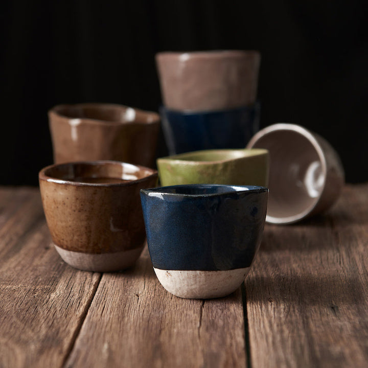 Lopsided Mug 275ml Kinoko Mushroom many colours