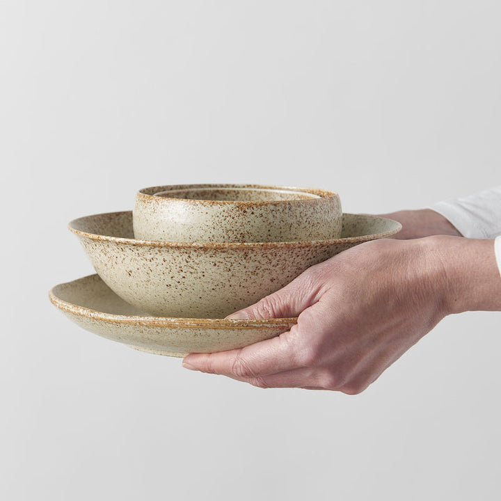 Side Plate 21cm Sand Fade Glaze