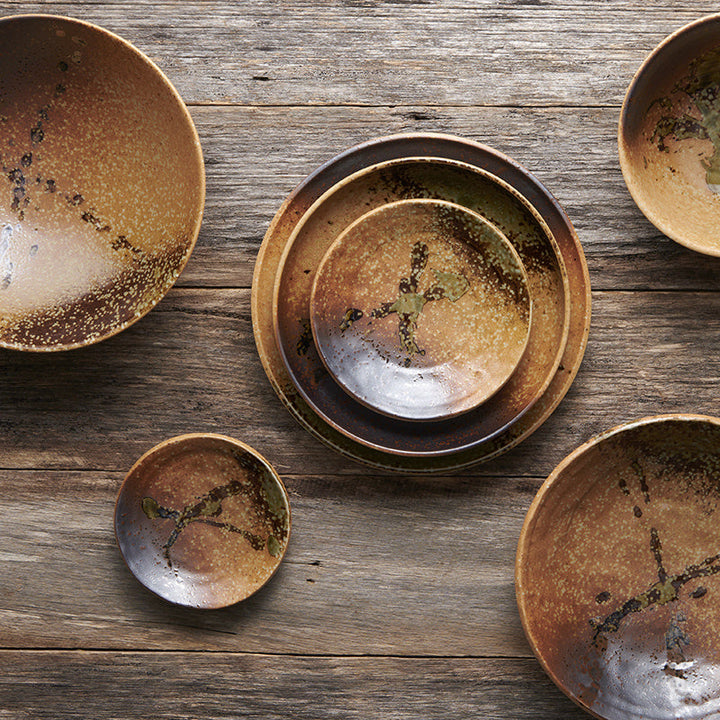 Tapas Plate 17cm Wabi Sabi Glaze
