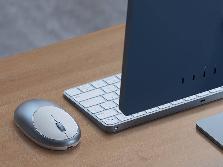 Satechi M1 Bluetooth Wireless Mouse Complete your desktop with the Satechi M1 Bluetooth Mouse, featuring Bluetooth 4.0 connection, rechargeable Type-C port and modern, ergonomic design. Seamlessly connect to your favourite Bluetooth-enabled device for wir