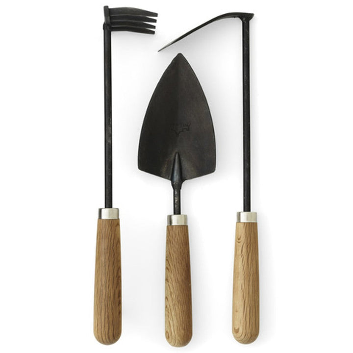 Audo CPH Pallares x Audo CPH Plant Tools, Set of 3 by Audo Copenhagen - Product Information: Made exclusively for Audo by Spanish toolmakers Pallarés, a century-old manufacturer of knives and tools of the highest quality. The 3-piece set includes a trowel