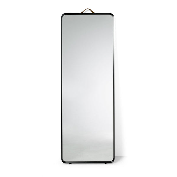 Audo CPH Norm Floor Mirror by Audo Copenhagen - What distinguishes NORM from other skilled designers is evident in the Norm Floor Mirror. This mirror exemplifies perfect balance—combining elegant simplicity, striking presence, and meticulous craftsmanship
