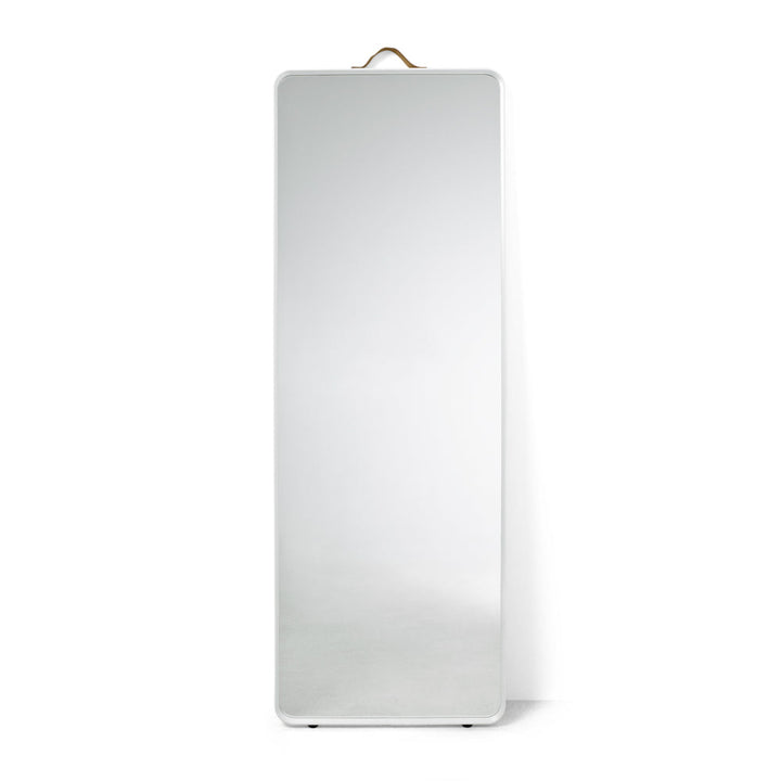 Audo CPH Norm Floor Mirror by Audo Copenhagen - What distinguishes NORM from other skilled designers is evident in the Norm Floor Mirror. This mirror exemplifies perfect balance—combining elegant simplicity, striking presence, and meticulous craftsmanship