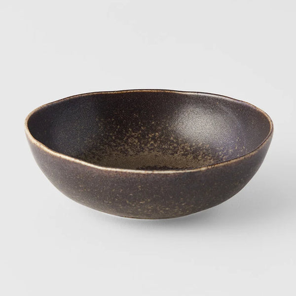 Small Oval Bowl 14cm / Mocha Glaze