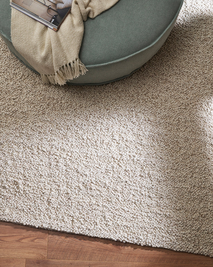 Mt Somers Floor Rug A visual and textural delight, Mt Somers strikes the perfect balance between statement piece and casual simplicity. Featuring a tight, popcorn-style weave, this rug looks impressive and feels equally as divine underfoot. Crafted by art