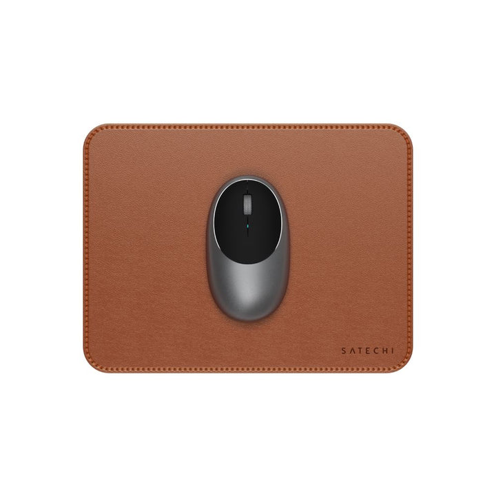 Satechi Vegan-Leather Premium Mouse Pad Brown