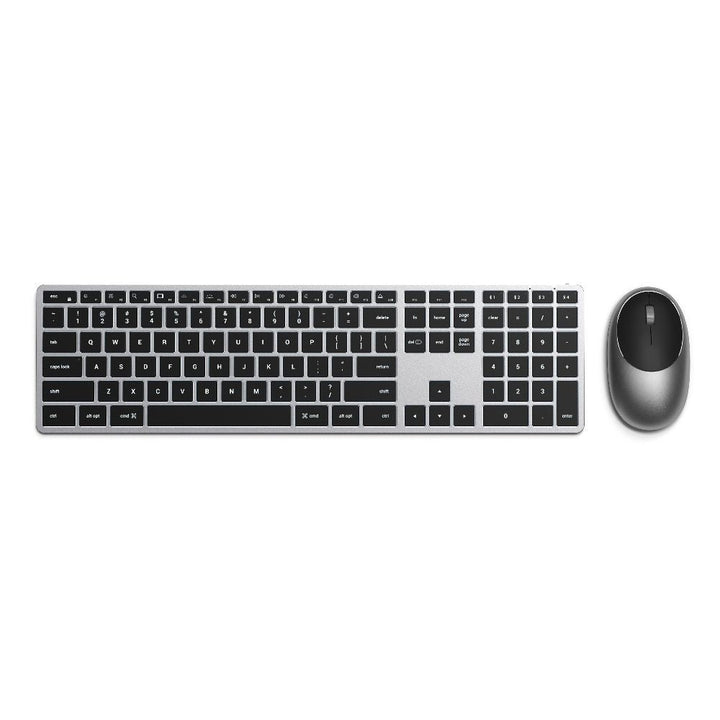 Satechi MX3 Keyboard and Mouse Combo The Satechi Slim X3 Bluetooth Backlit Keyboard and M1 Wireless Mouse complement each other perfectly, creating a modern and efficient bundle for a seamless user experience. Specially designed for Apple devices, the Sli