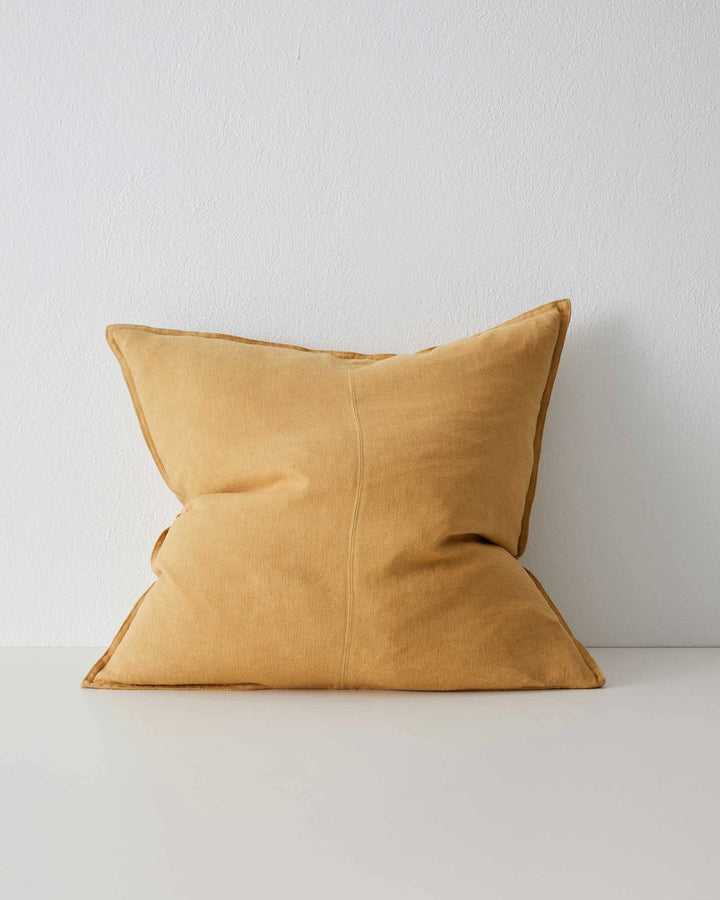 Como Amber Linen Cushion - Warm & Luxurious Discover Como Amber, a stylish linen cushion crafted from premium European linen with a soft, vintage feel.
