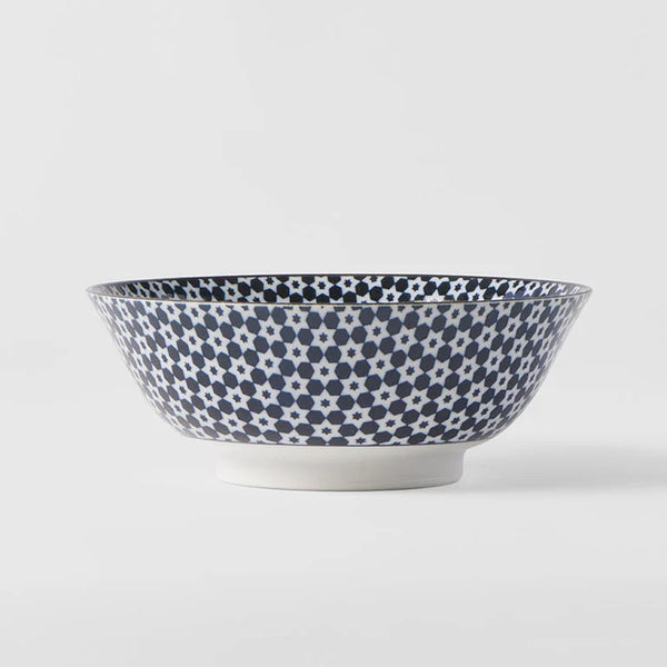 Ramen Bowl 19cm / Star Flower Design