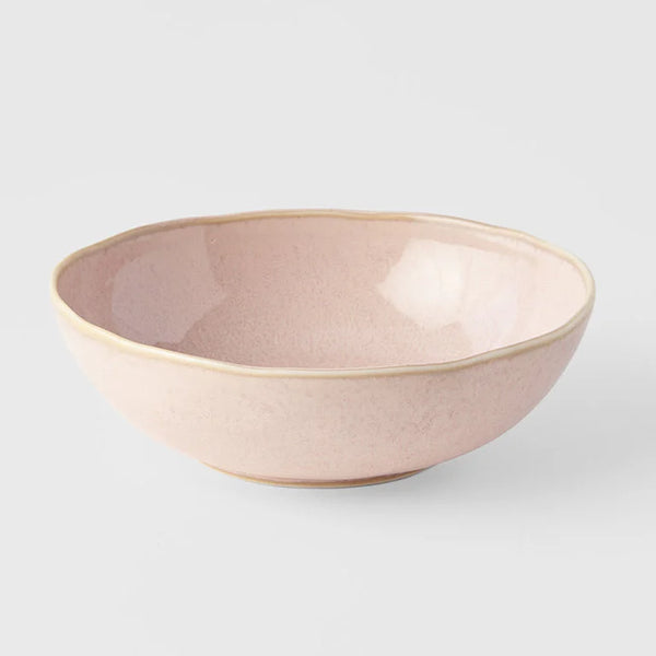 Small Oval Bowl 14cm / Sakura Pink Glaze