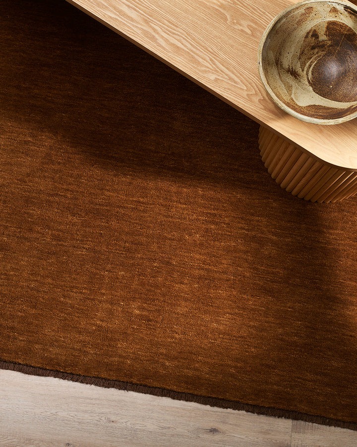 Sandringham Pecan Floor Rug Baya