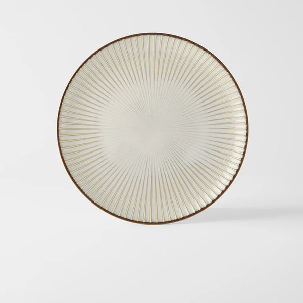 Dinner Plate 23.5cm / White Sendan Glaze