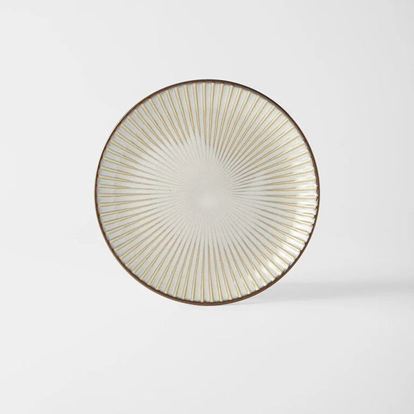 Side Plate 20.5cm / White Sendan Glaze