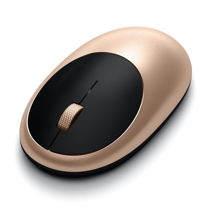 Satechi M1 Bluetooth Wireless Mouse Complete your desktop with the Satechi M1 Bluetooth Mouse, featuring Bluetooth 4.0 connection, rechargeable Type-C port and modern, ergonomic design. Seamlessly connect to your favourite Bluetooth-enabled device for wir