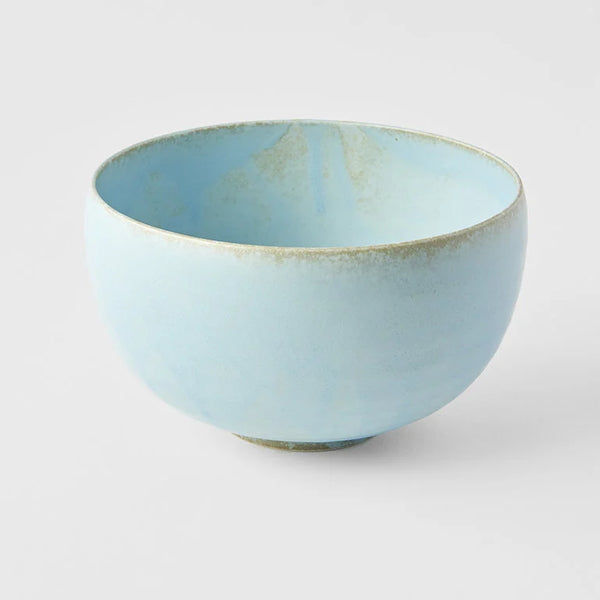 Large Round Bowl 15.5cm / Soda Blue Glaze