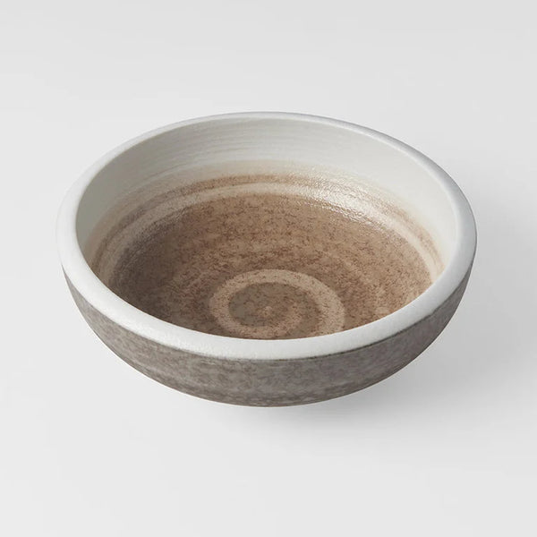 Thick Edge Bowl 24cm / Swept Earth Glaze