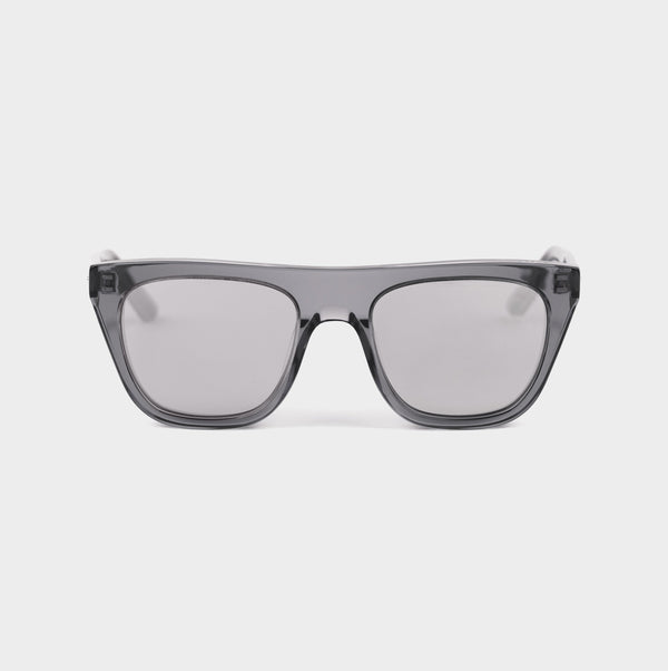 Vaanyard VAPOR. Storm Gloss | Silver Flash Sunglasses