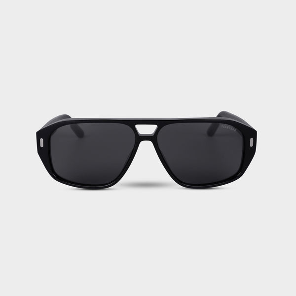 Vaanyard VELOCITY. Black Gloss | Grey Sunglasses