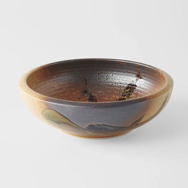 Thick Edge Bowl 20cm / Wabi Sabi Glaze