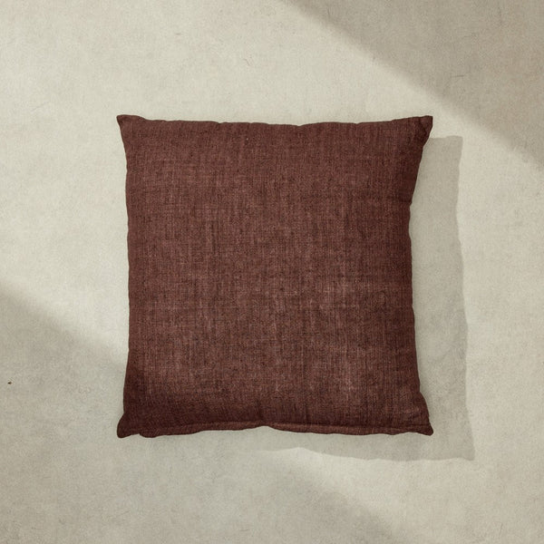 Willow Cushion Eggplant - Few and Far - Cushions
