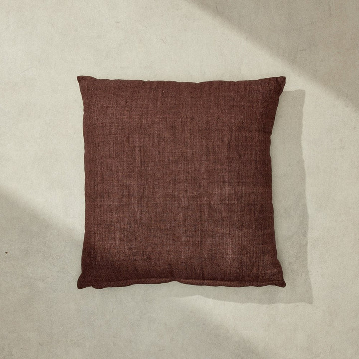 Willow Cushion Eggplant - Few and Far - Cushions