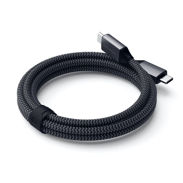 Satechi USB-C to USB-C 100W Charging Cable - 2m The Satechi USB-C to USB-C Charging Cable is your high-speed charging solution for Type-C devices. Featuring reversible USB-C connectors on each side, the cable fully supports Power Delivery and data transfe